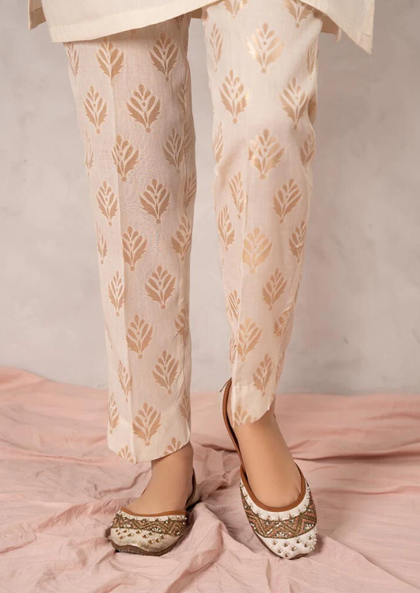 Premium Quality White Lawn Trouser
